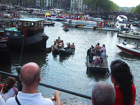 Boote im Kanal