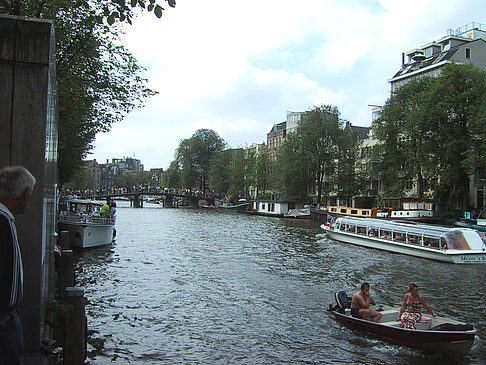 Foto Boote im Kanal