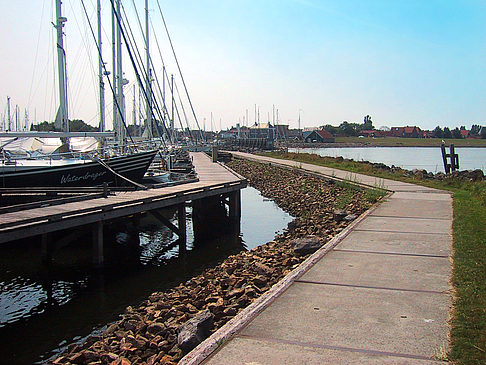 Hafen in Holland Foto 