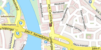 Bonnefantenmuseum Stadtplan