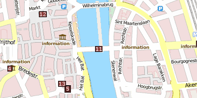 Sint Servaasbrug Maastricht Stadtplan